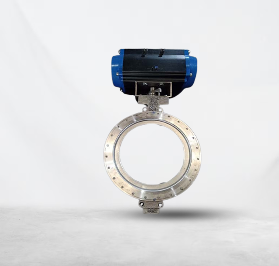Actuated Butterfly Valve