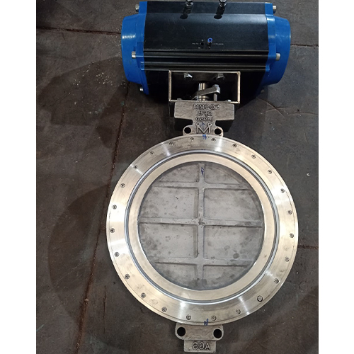 Triple Eccentric wafer type butterfly valve Metal seated Manufacturer